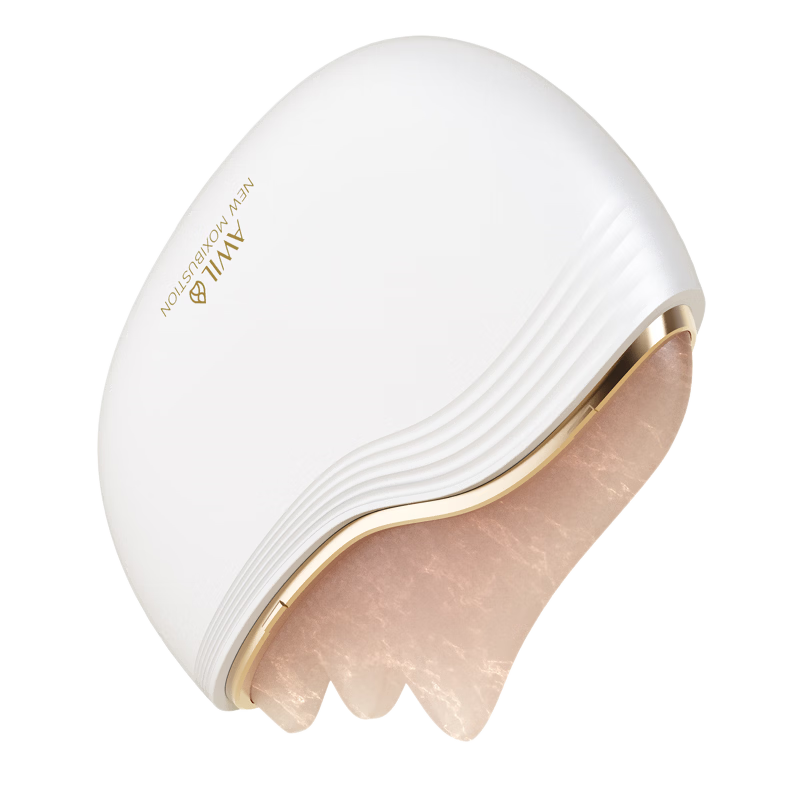 Aixiutang Smart Jade Electric Gua Sha Facial Massage Heating Vibration Moxibustion Comb Gua Sha Board Gift Box Set