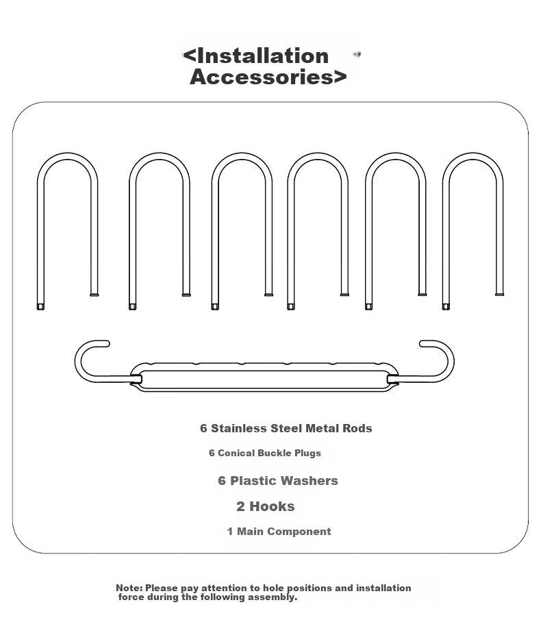 40,000km Folding Pants Hanger Multi-Layer Multifunctional Non-Slip Trouser Rack Home Use Pants Clip Organizer 14