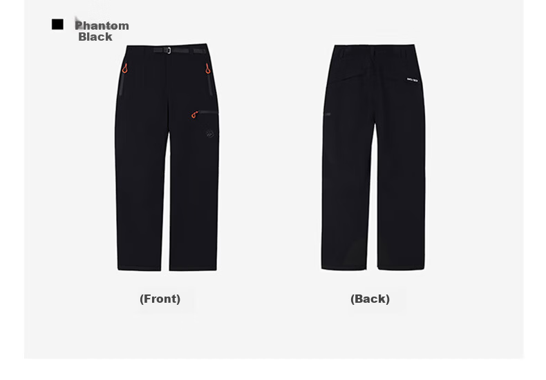 CAMEL Unisex Snowboard Pants Three-Proof Wear-Resistant Casual Trousers A34CA1L8652 Boundless White S 20