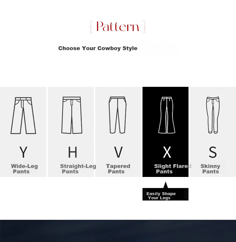 Xueqiman Women's Flared Jeans 2026 Spring High Waist Stretch Slim Fit Floor-Length Bell Bottoms 2