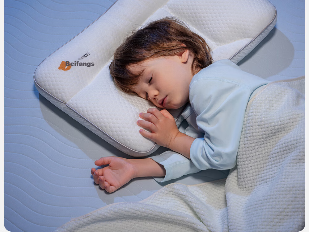 Betis Children's Pillowcase 1-3 Years Neck Support Baby Growth Pillow Four Seasons Universal H1 Fun Duck Pillowcase 36