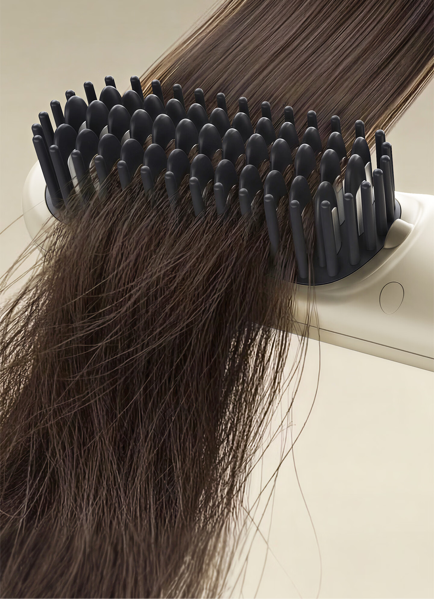 Bear Wireless Ionic Hair Straightening Brush Temperature Control Long Battery Life Smooth Hair High Volume Hair Care Anti-Frizz Portable Straightener Gift for Girlfriend 18