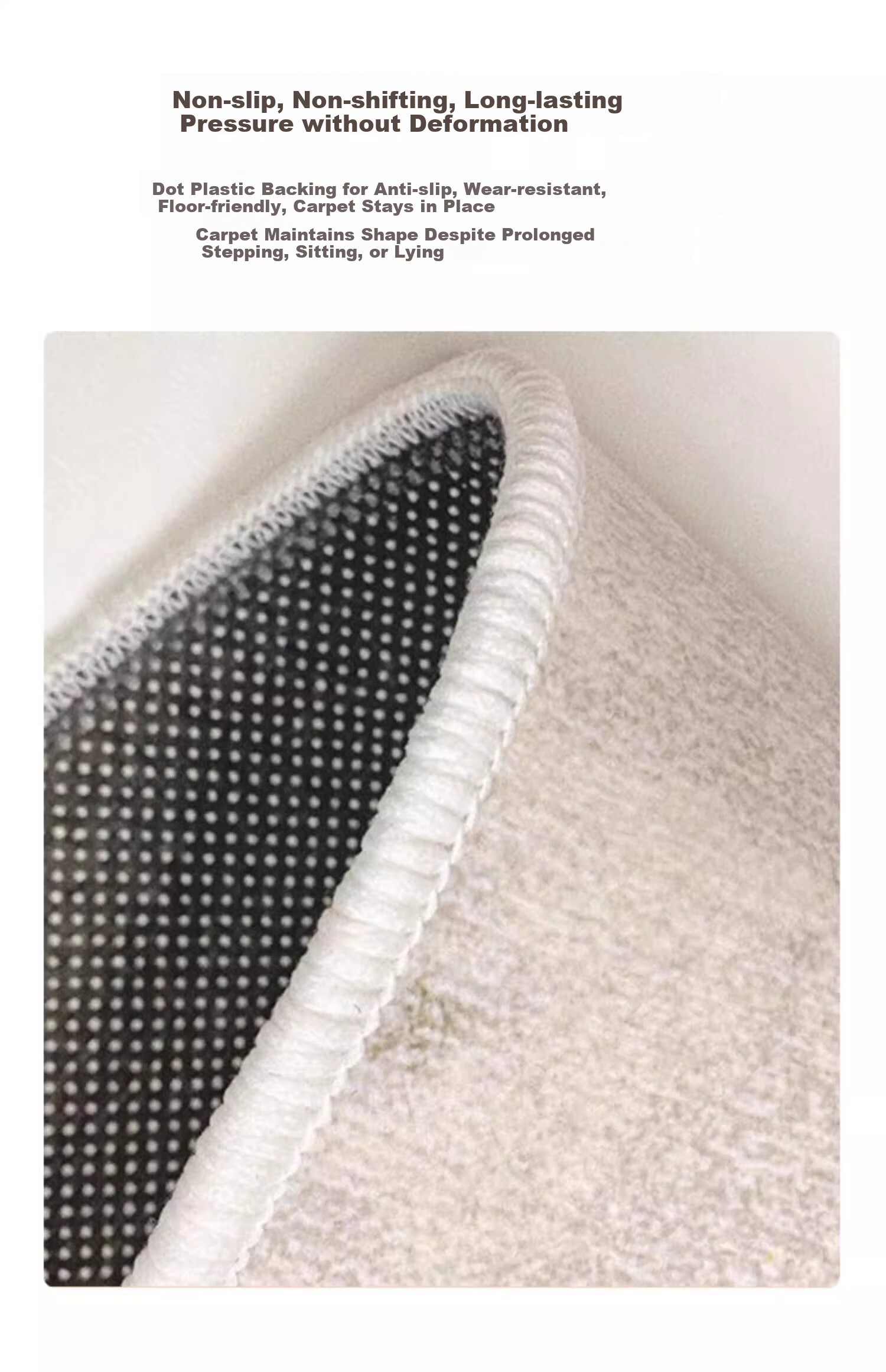 Yinshang Japanese Style Entryway Door Mat Low-Maintenance Entrance Rug Wabi-Sabi Aesthetic High-End Durable Doormat 3