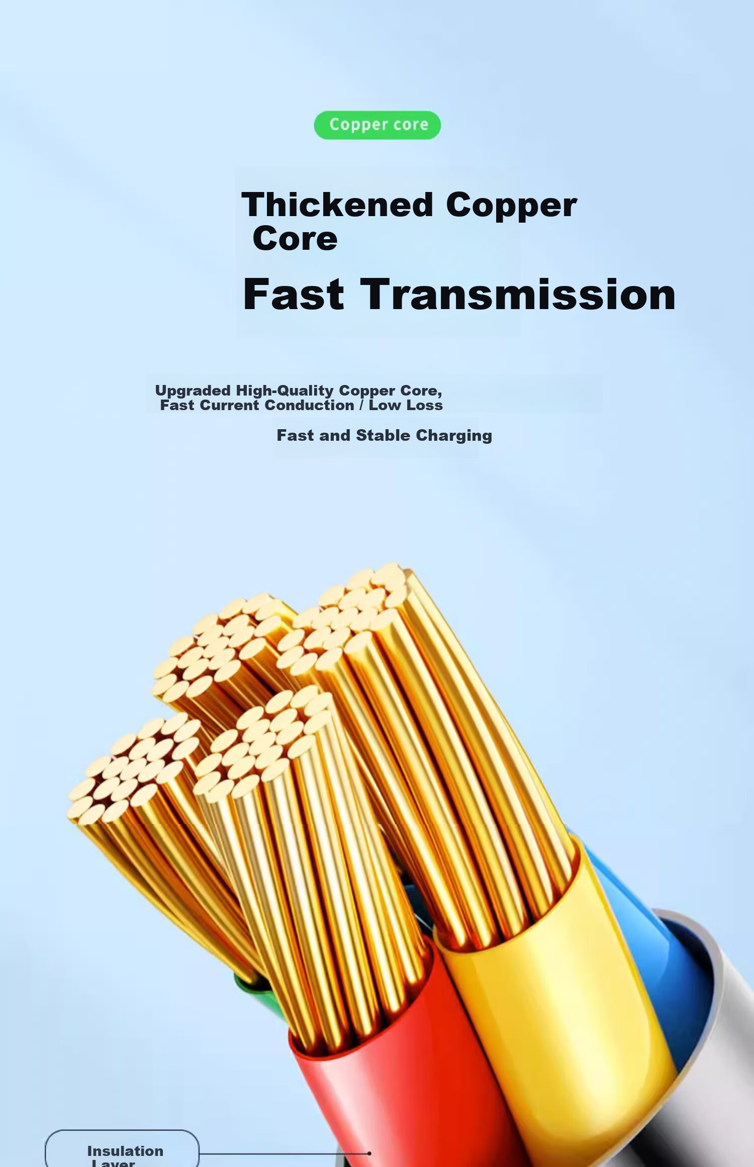 OPPO 65W Fast Charging Type-C Data Cable Compatible with Reno14/13/12/11/9 Pro/Find X8/X5/X3 Ultra 1m 15