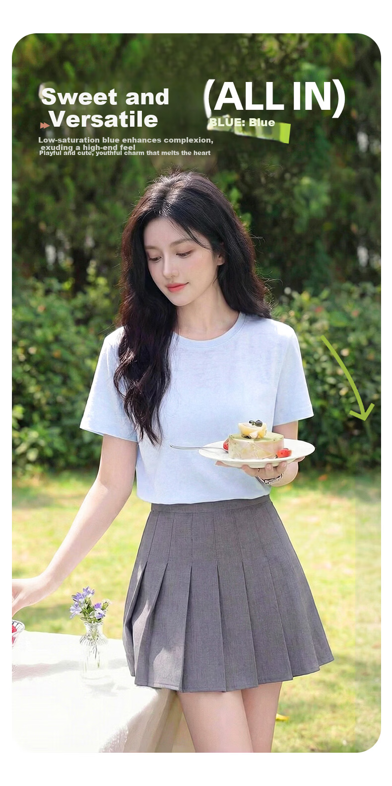 Baleno White Solid Snowflake Cotton Short Sleeve T-Shirt Women Summer Thin Slightly Sheer Loose Fit Half Sleeve Top 9