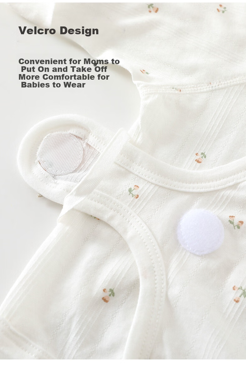 October Famous Baby Summer Cotton Infant Half-Back Shirt Newborn Monk Suit Full Moon Outfit Mushroom Squirrel 59 8