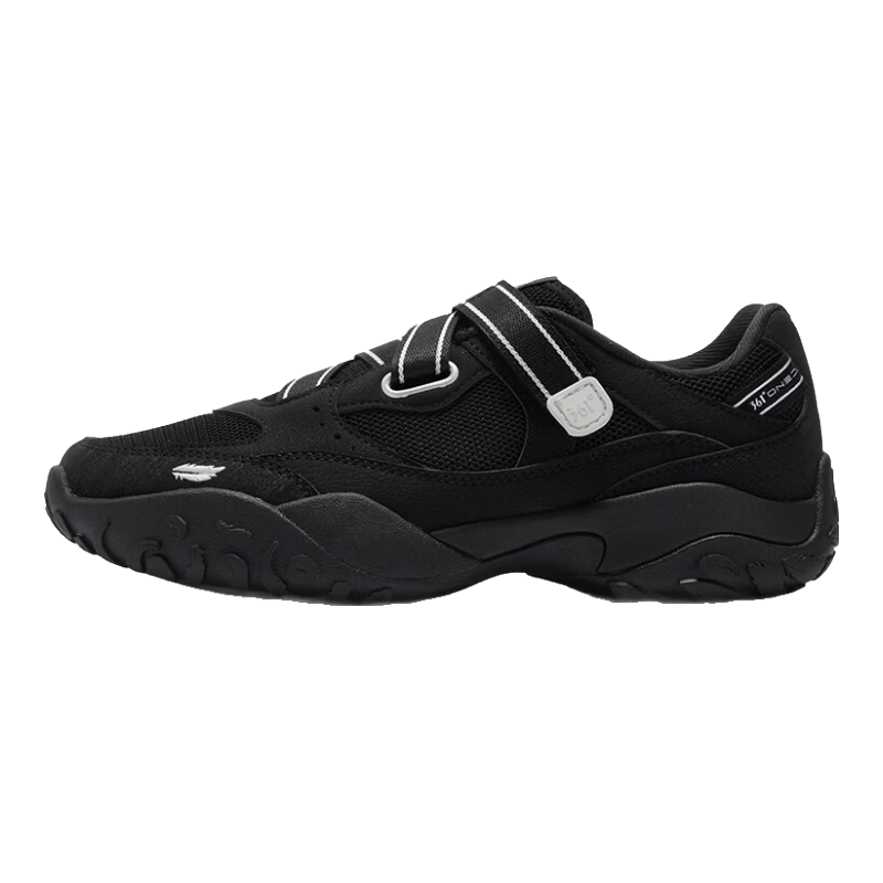 361° Women's Sports Shoes Spring Summer New Thin Sole Breathable Mary Jane Swan Shoes Retro Casual Shoes 682626777-3