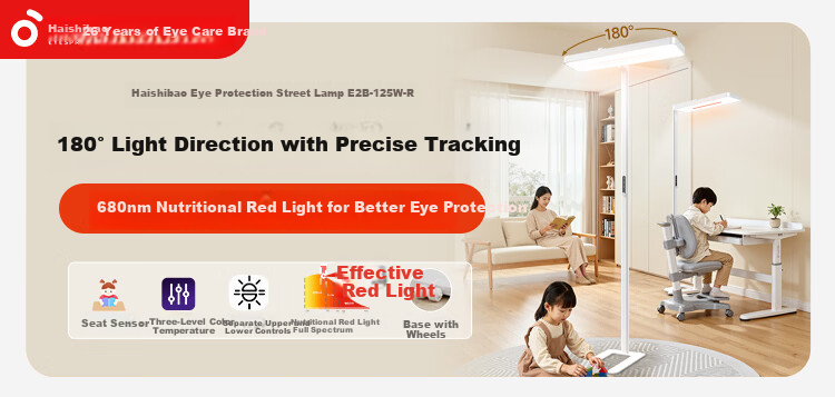 Haishibao National AA Rechargeable Desk Lamp Eye Protection Light for Study, Full Spectrum, Student Children's Dormitory Bedside Lamp VL161C-1 1