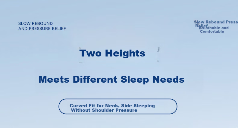 Yuzhaolin Memory Foam Double Neck Pillow for Couples and Parent-Child Use, Long Cervical Pillow Core with Pillowcase for Deep Sleep 12