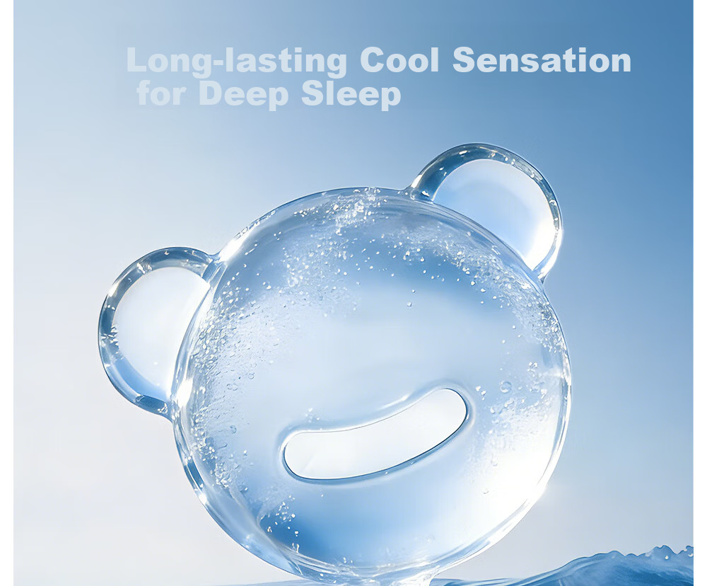 Beitaisi Children's Pillow, Summer Breathable Baby Ice Silk Cool Pillow, for Ages 3-6, Infant Kindergarten Pillow, Cloud Slice Pillow, Mushroom Farm 6