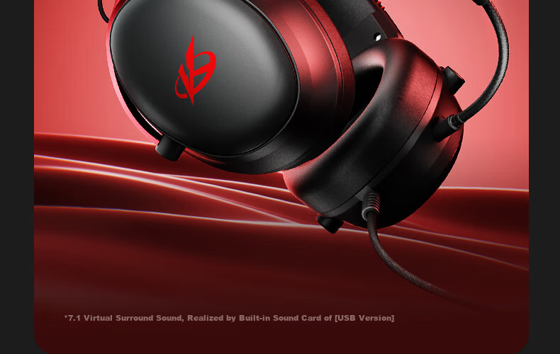 IKF V11 S [3.5mm Version] Gaming Headset Wired Over-Ear Esports Headphones 7.1 Surround Sound FPS Positional Audio Valorant Delta Smoke Gray 9