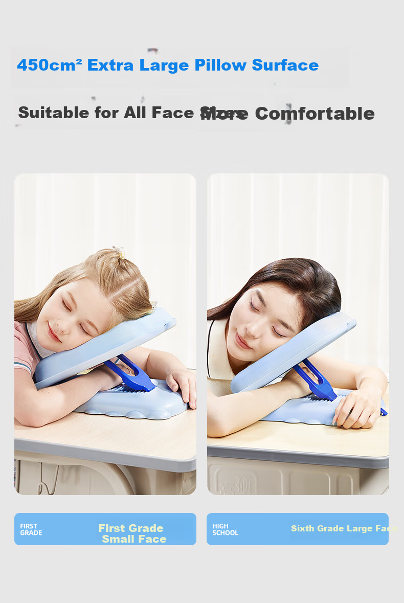 Cat Prince Nap Pillow for Elementary Students Kids Desk Sleeping Pillow Classroom Napping Cushion Hug Pillow 5