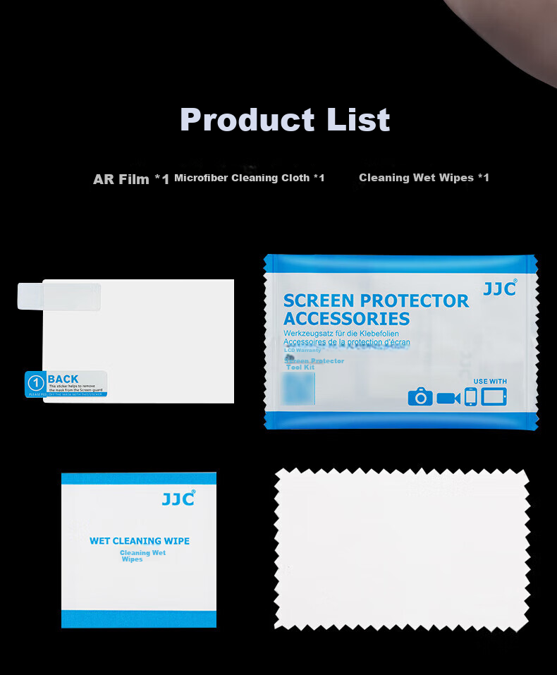 JJC Screen Protector for Nikon Z30 ZFC Z fc Camera AR Film Mirrorless Accessories 9