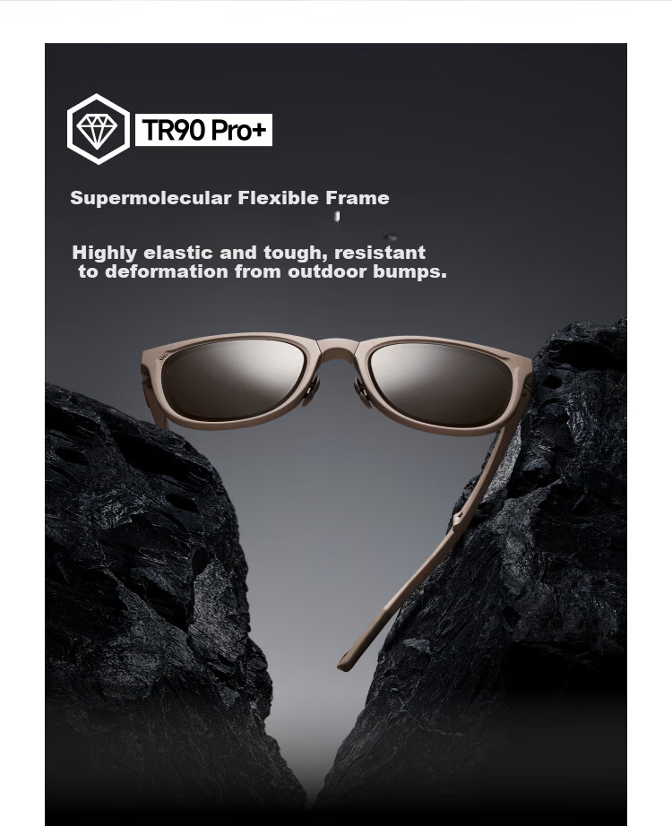 Banana Under Boston Frame Foldable Sunglasses for Men and Women FD009 Driving Outdoor Travel Gift for Boyfriend 14