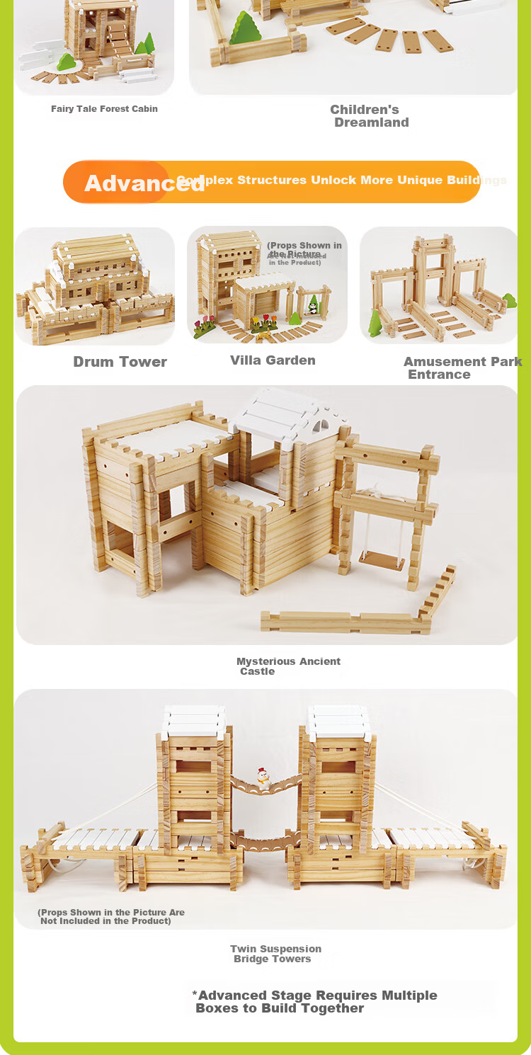Zhihuibaohe Children's Educational Building Blocks with Large Particles, Interlocking Construction Toys, Birthday Gift for Boys And Girls 8