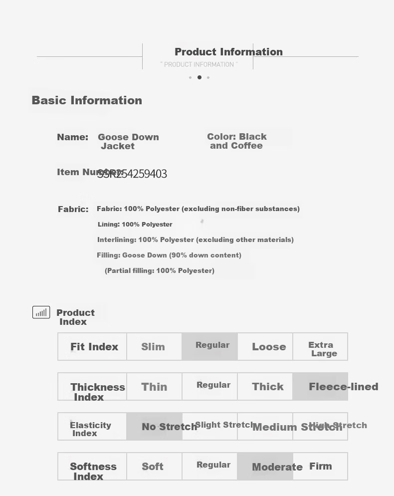 SHANSHAN 90 Goose Down Jacket Men Winter Three-in-One Casual Thick Warm Detachable Hooded Dad Coat 7