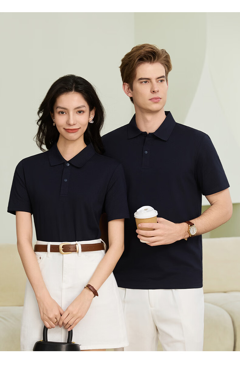 TUCANO Women's Short Sleeve Color-Block Breathable Quick-Dry Lightweight Business Casual Polo Shirt Light Blue 2XL 20