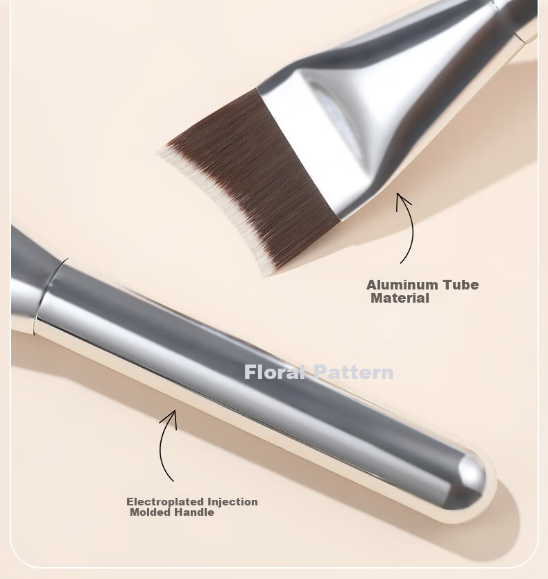 Huayang Green Cloud Mermaid Foundation Brush - 1 Piece, Non-Powder Absorbing, Streak-Free Makeup Brush, Cangzhou Cosmetic Brush 15