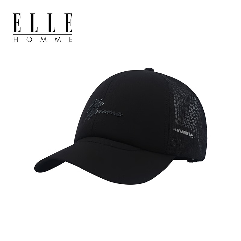 ELLE HOMME Oversized Deepened Cap Circumference Fashion Men's Mesh Breathable Baseball Cap Spring Summer Sun Protection Duckbill Hat