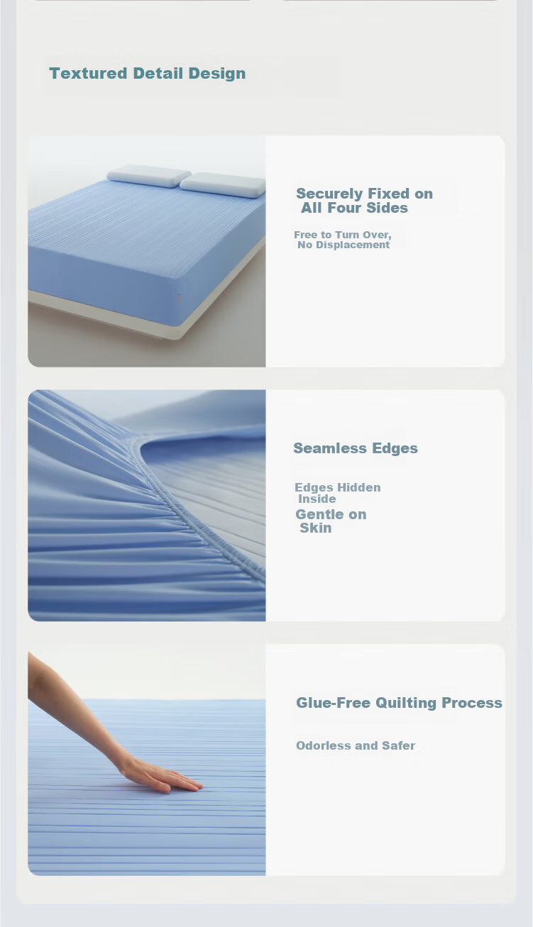 Atour Planet Natural Cooling Summer Mat Bare Feeling Class A Fabric Air Conditioning Mat Light Gray 1.8*2m 3