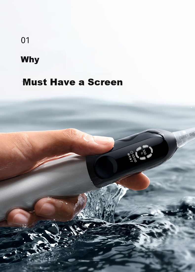 Huawei Smart Choice usmile Electric Toothbrush Smart Toothbrush Adult Couple Gift for Boyfriend/Girlfriend U7 Pro Glacier Blue Birthday Gift 3