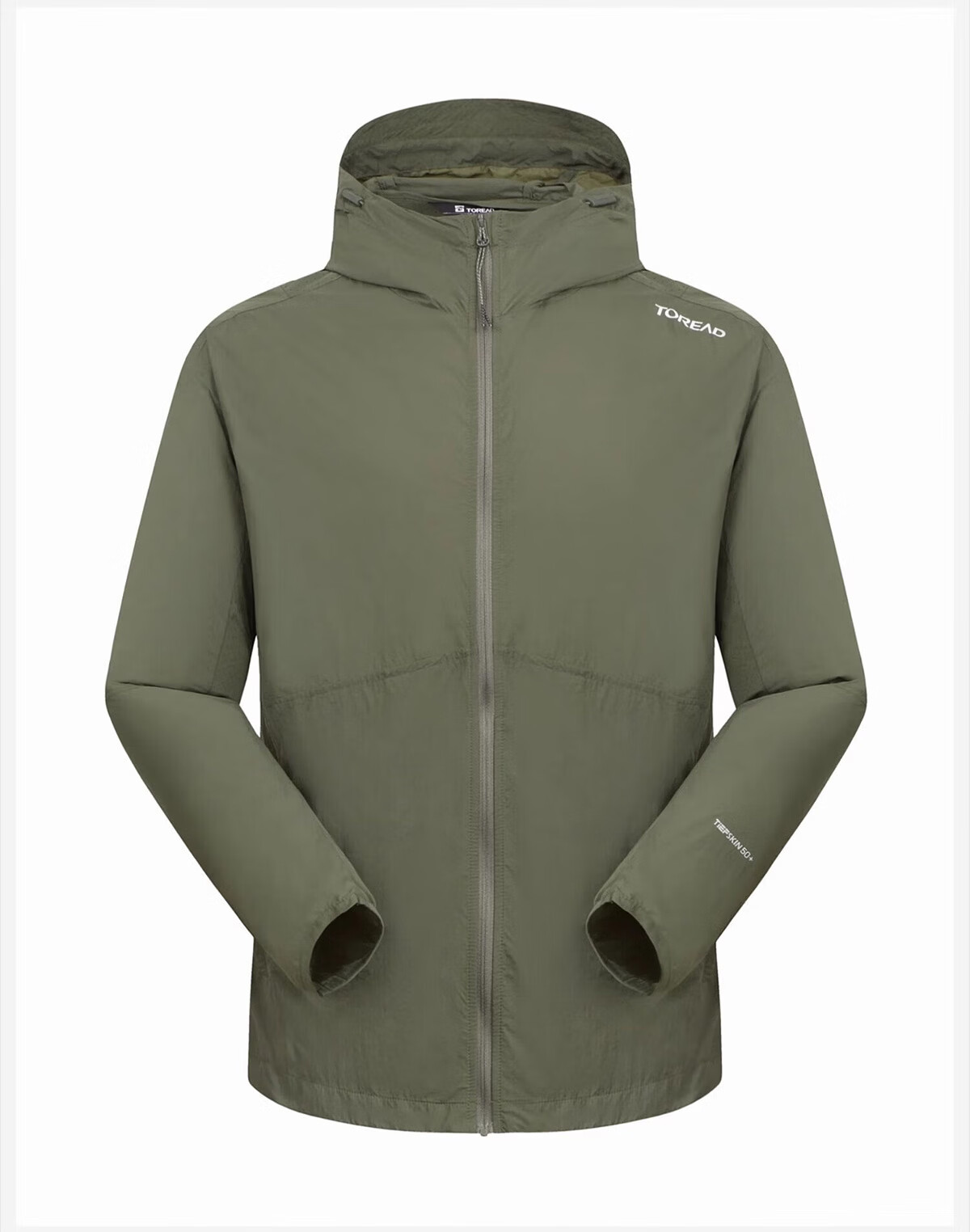 TOREAD Men's Sun Protection Jacket Spring Summer Outdoor Lightweight Breathable Water-Repellent UPF50+ Hooded Skin Jacket TAZZBM81780 15