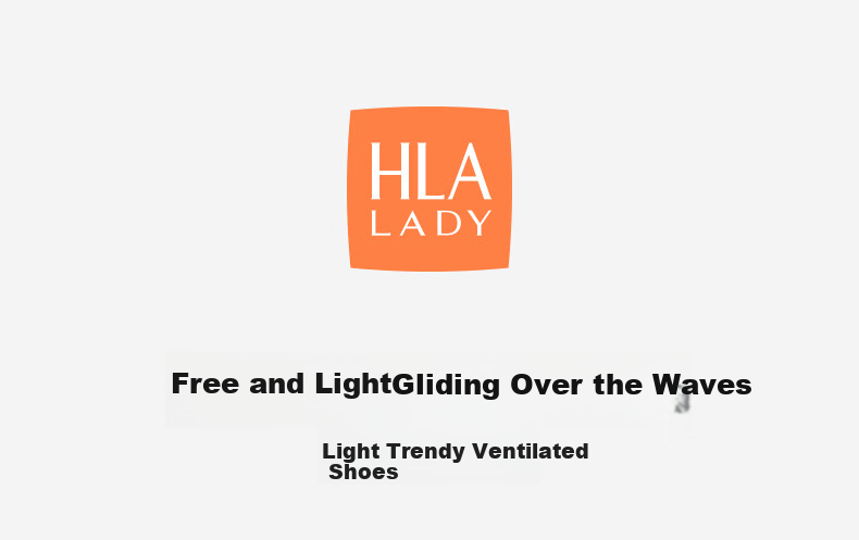 HLA Women's Comfortable Dual-Wear Casual Sandals Beach Shoes HDALXW2CEG002 Beige Orange Size 38-39 1