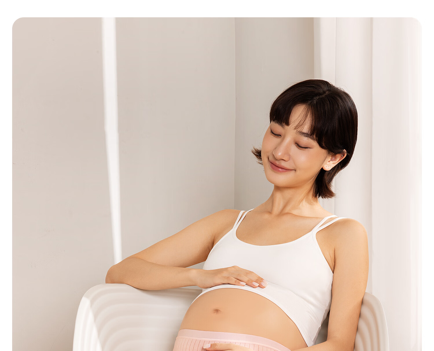 BADIGAO Disposable High-Waist Cotton Women's Underwear Plus Size Seamless Maternity Postpartum Sterile Travel 3XL 9