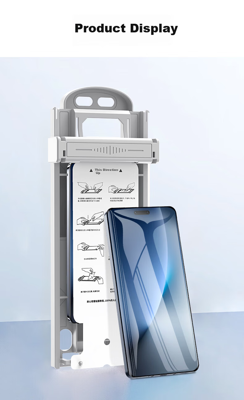 LANGLING [2 Pieces] Screen Protector for Honor X50/50GT/50pro, Hydrogel Film, Curved Full-Screen Protection, HD Clear, Anti-Fingerprint, Scratch-Resistant Protective Film 11