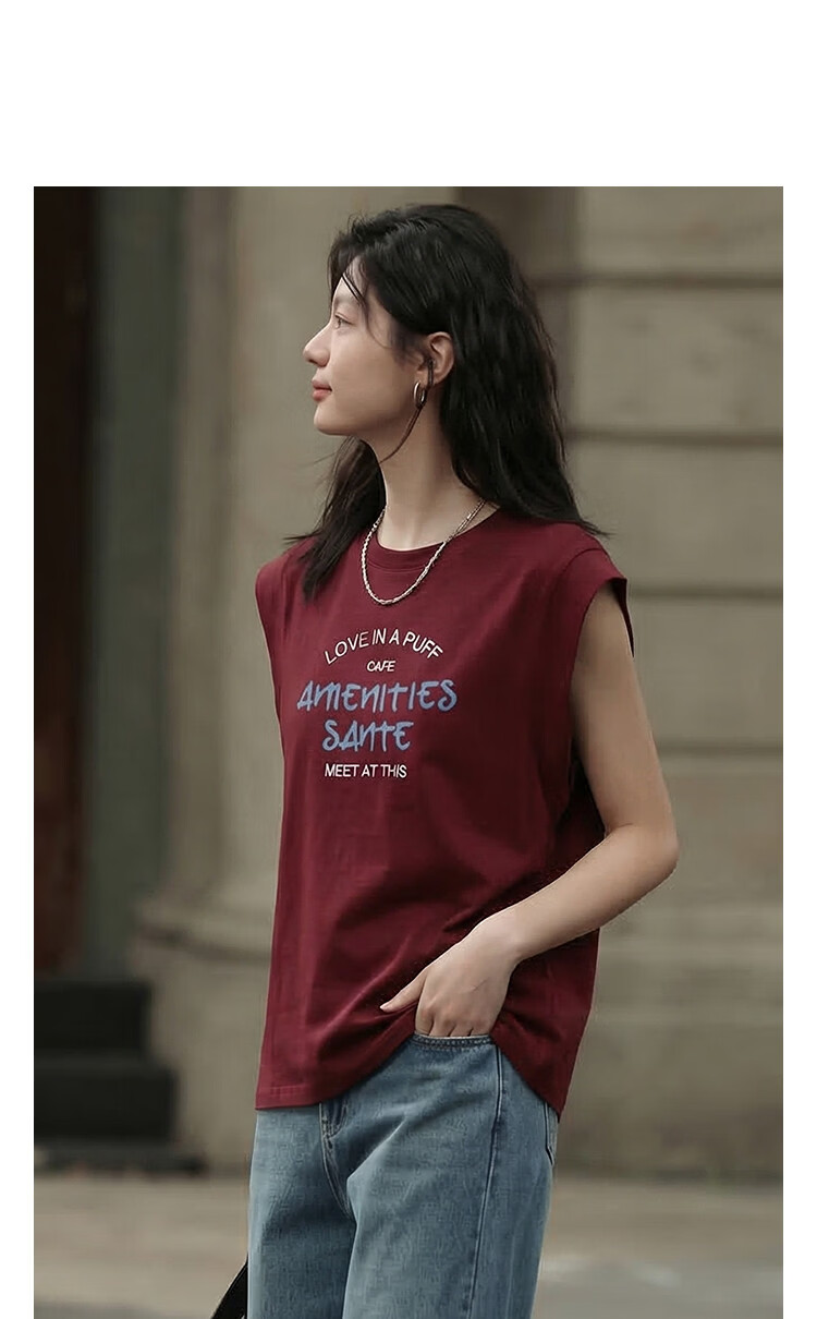 Demana [Cooling Black Technology Sorona] Summer Relaxed Fit Letter Embroidery Slimming Conceal T-Shirt for Women Premium Feel 11