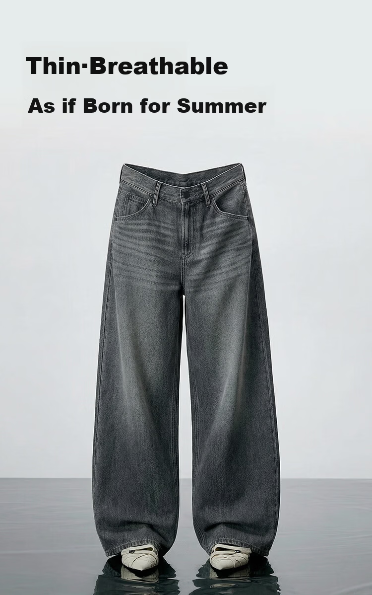 JD Jingzao Tencel Curved Blade Women's Jeans Straight Casual Pants 2026 New Spring Autumn Light Blue 27 6