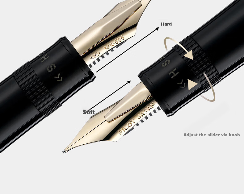 PILOT Justus 95 Gold Fountain Pen Business Office Executive Adult Signature Pen FM Nib Mesh Pattern FJ-3MR-NB-FM-NT 6