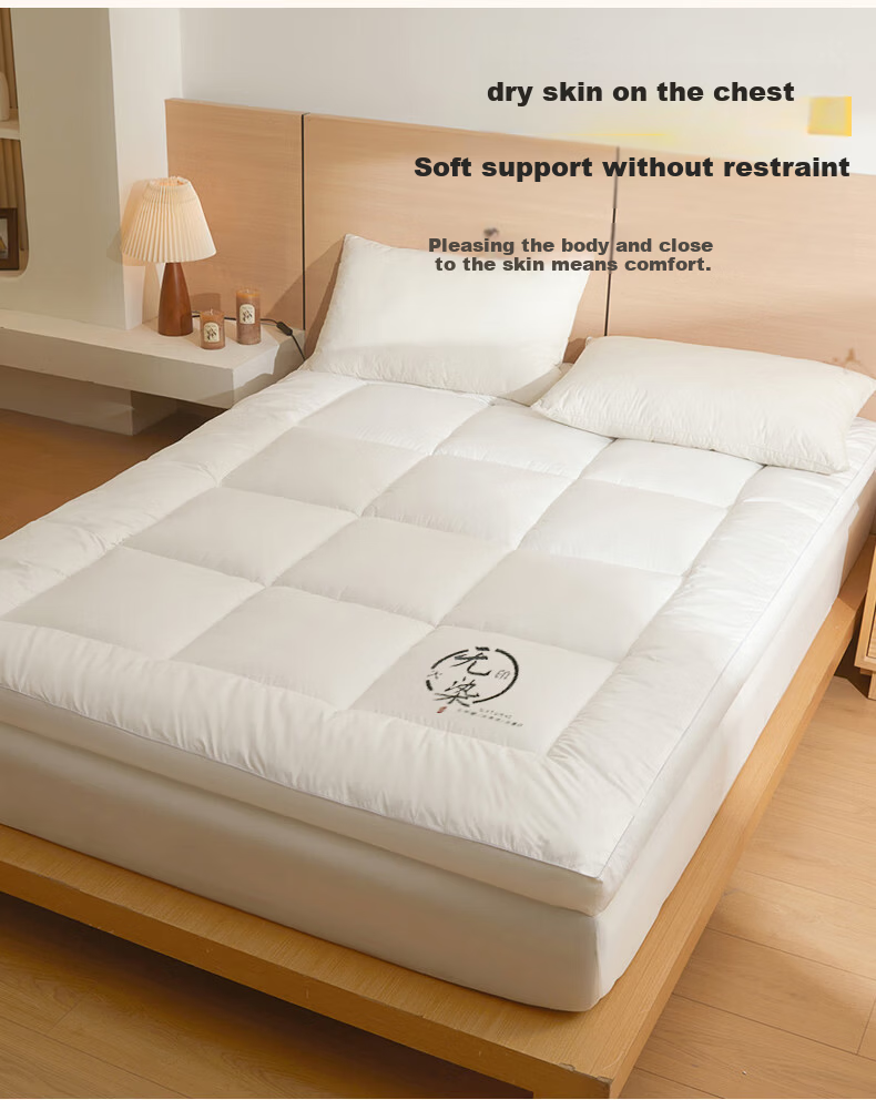 MUJI Grade A Xinjiang Cotton Mattress Cover Thickened Foldable Four Seasons Use 1.5x2m 4