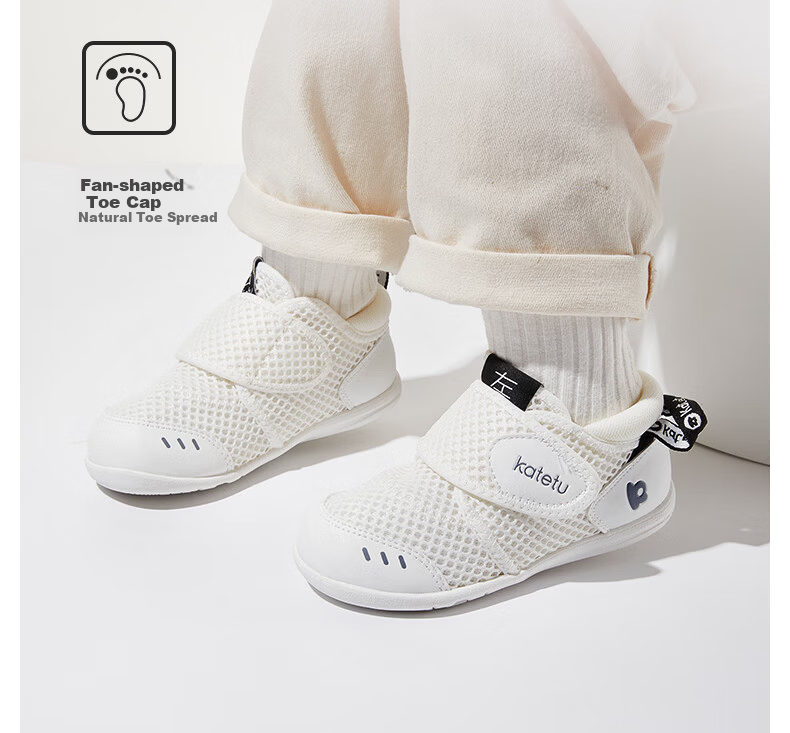 Katetu Toddler Shoes for Infants 1-3 Years Old, Breathable Mesh Children's Shoes, Spring And Summer Functional Shoes, Kindergarten Baby Indoor Shoes X2AE003 6