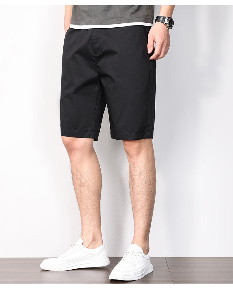 Hodo Men's Summer Casual Business Workwear Running Sports Beach Shorts Five-Point Pants 15