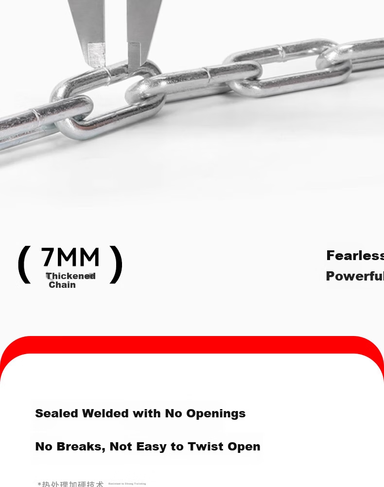 Phoenix Mountain Bicycle Lock Anti-theft Password Chain Lock for Electric Bike, Electric Scooter, Motorcycle, Glass Door Portable Chain Lock 5
