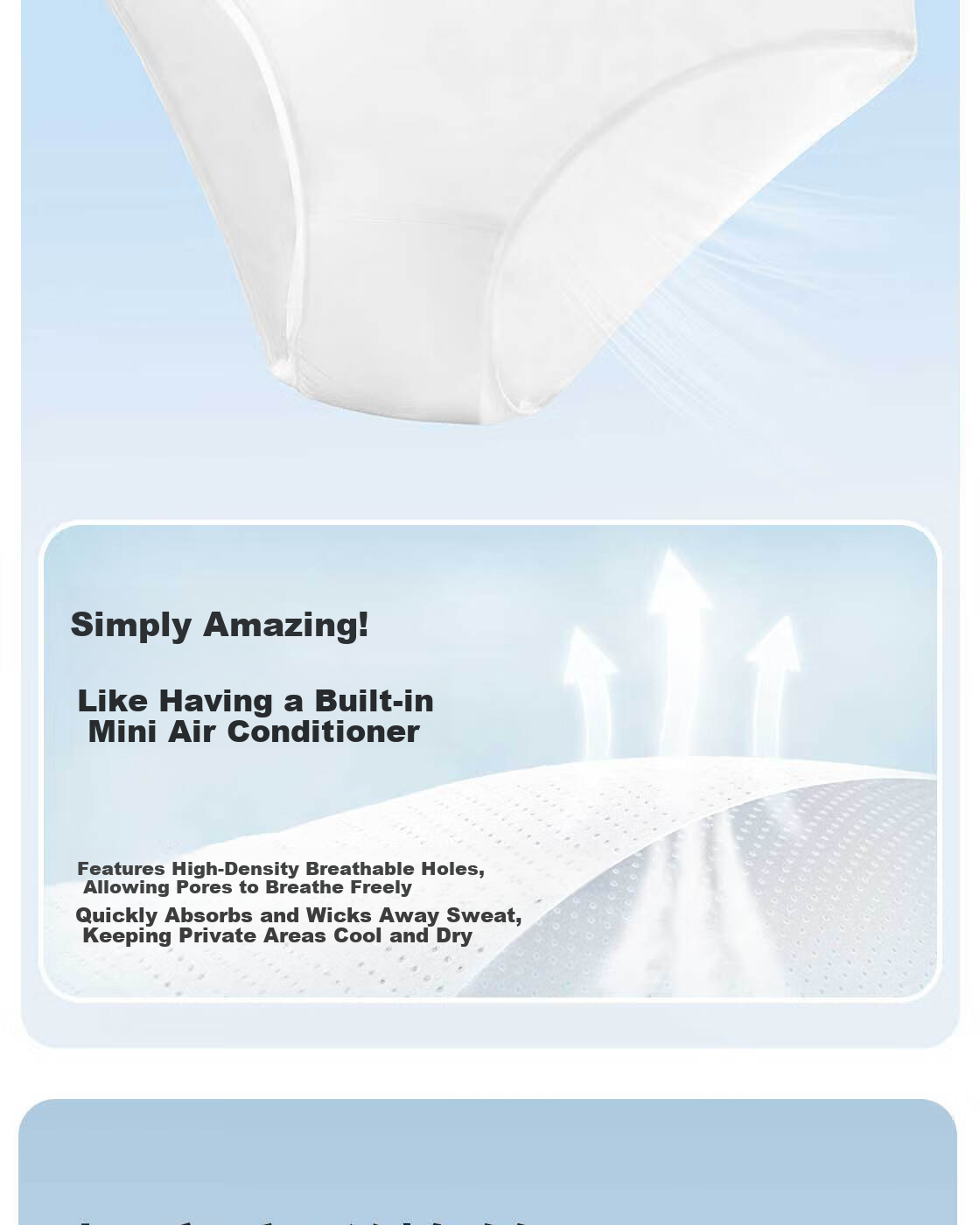 MINISO 4-Pack Lightweight Clean Women's Travel Underwear L Size Wide Hip Portable Disposable Individually Sterilized Packaging 15
