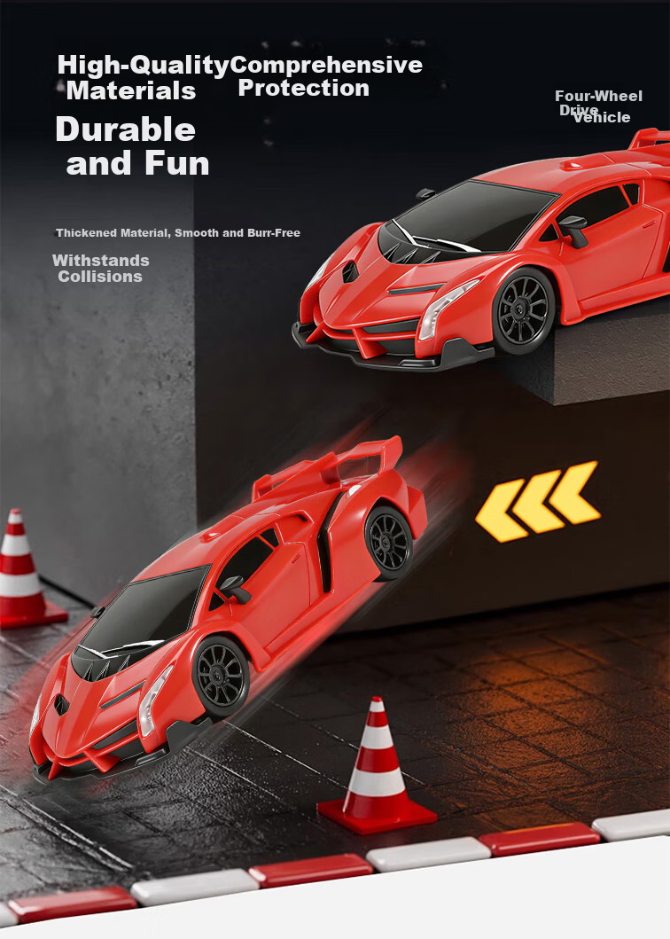 BIG TAYLOR Remote Control Racing Drift Lamborghini Toy Car for Boys Ages 3-6-12 Birthday Gift 9