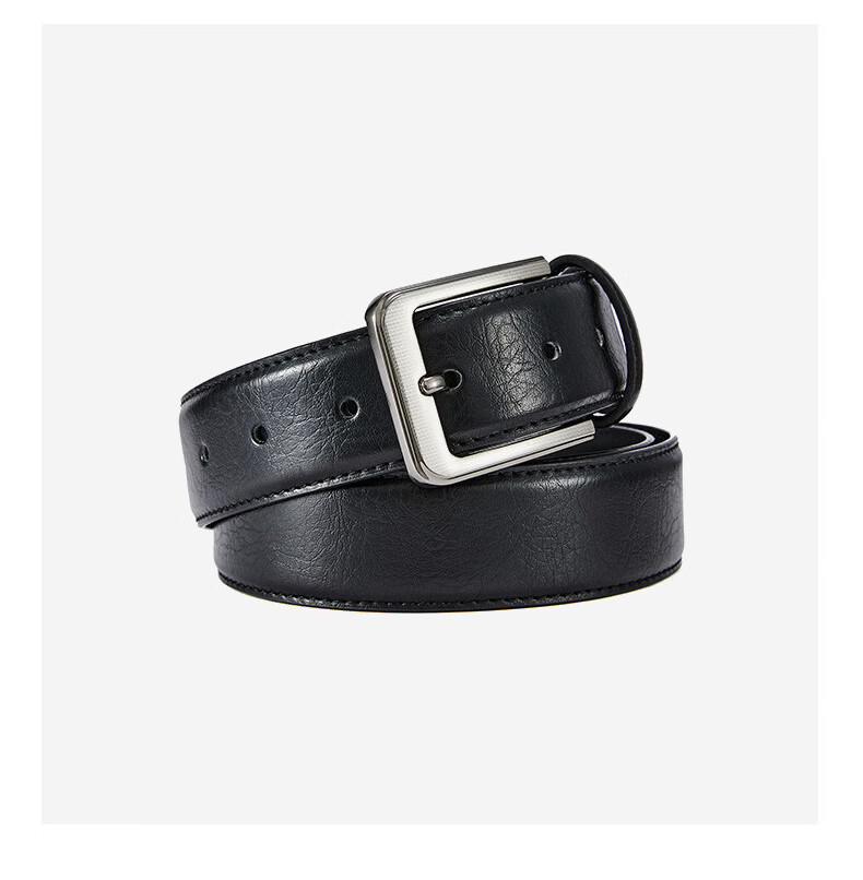 CARTELO Men's Genuine Leather Casual Versatile Pin Buckle Belt Valentine's Day Birthday Gift for Boyfriend Husband Dad 12