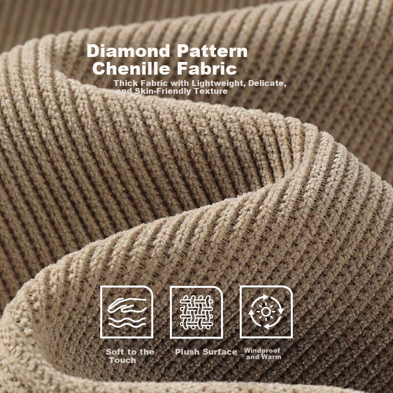 JEANSWEST LIFE Chenille Jogger Pants for Men Spring Autumn Casual Trousers Youth Sports Sweatpants