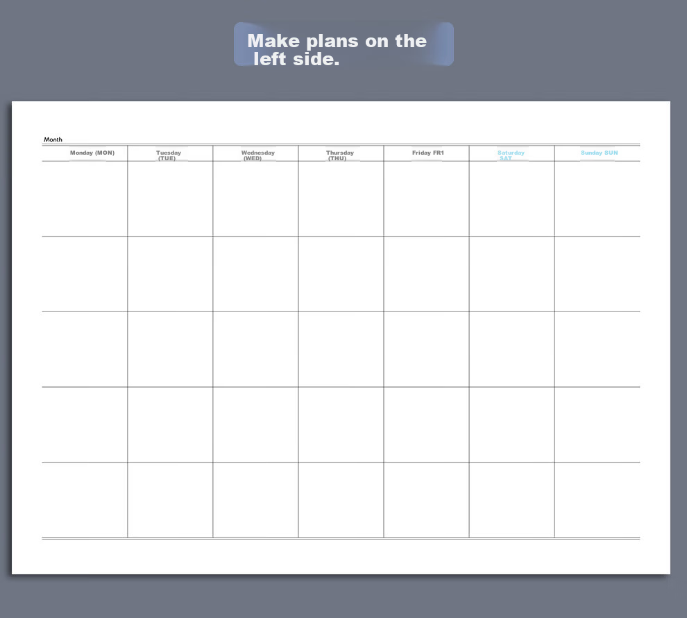 Zolan Zhe Self-Discipline Punch Card Book 30 Sheets Study Plan Schedule Elementary Student Record Planner Time Management Daily Agenda Calendar Notebook Fluorescent Green 5