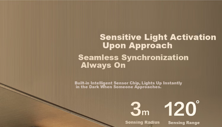 BULL Induction Cat Eye Cabinet Light Magnetic Rechargeable Hill Light Effect Display Cabinet Entrance Atmosphere Night Light Silver 112cm Three Colors 7
