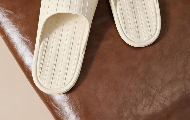 YouDiao Women's Leather Texture Slippers Lightweight Luxury Soft Sole Silent Odor-Resistant Summer Bathroom Shower Non-Slip Indoor Home Slippers 6