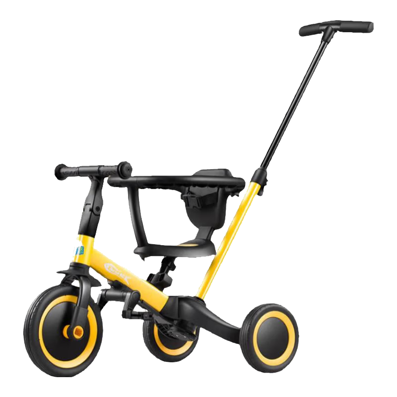 Strolex Children's Push Tricycle, Pedal Bike, Toddler Scooter, Balance Bike, Three-In Self-Propelled Bicycle for Ages 1-6