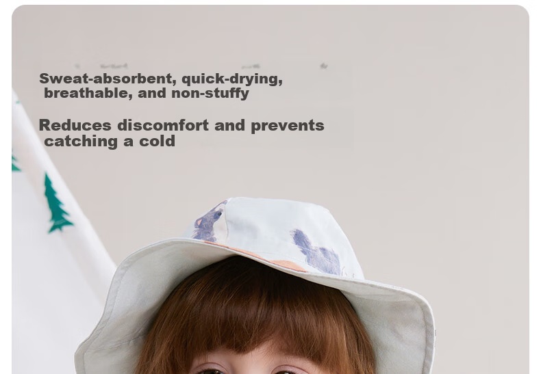 Happy Little Bear Baby Spring Summer Cotton Hat Baby Fisherman Hat Summer Sunshade Hat Newborn Sun Hat 7
