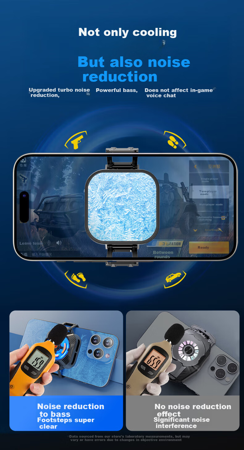 KOVOL [300,000mAh Dual-Use Model] Magnetic Phone Cooling Pad for Live Streaming, Temperature Control Device, Semiconductor Cooling Back Clip for Apple IPhone 17 Gaming 9