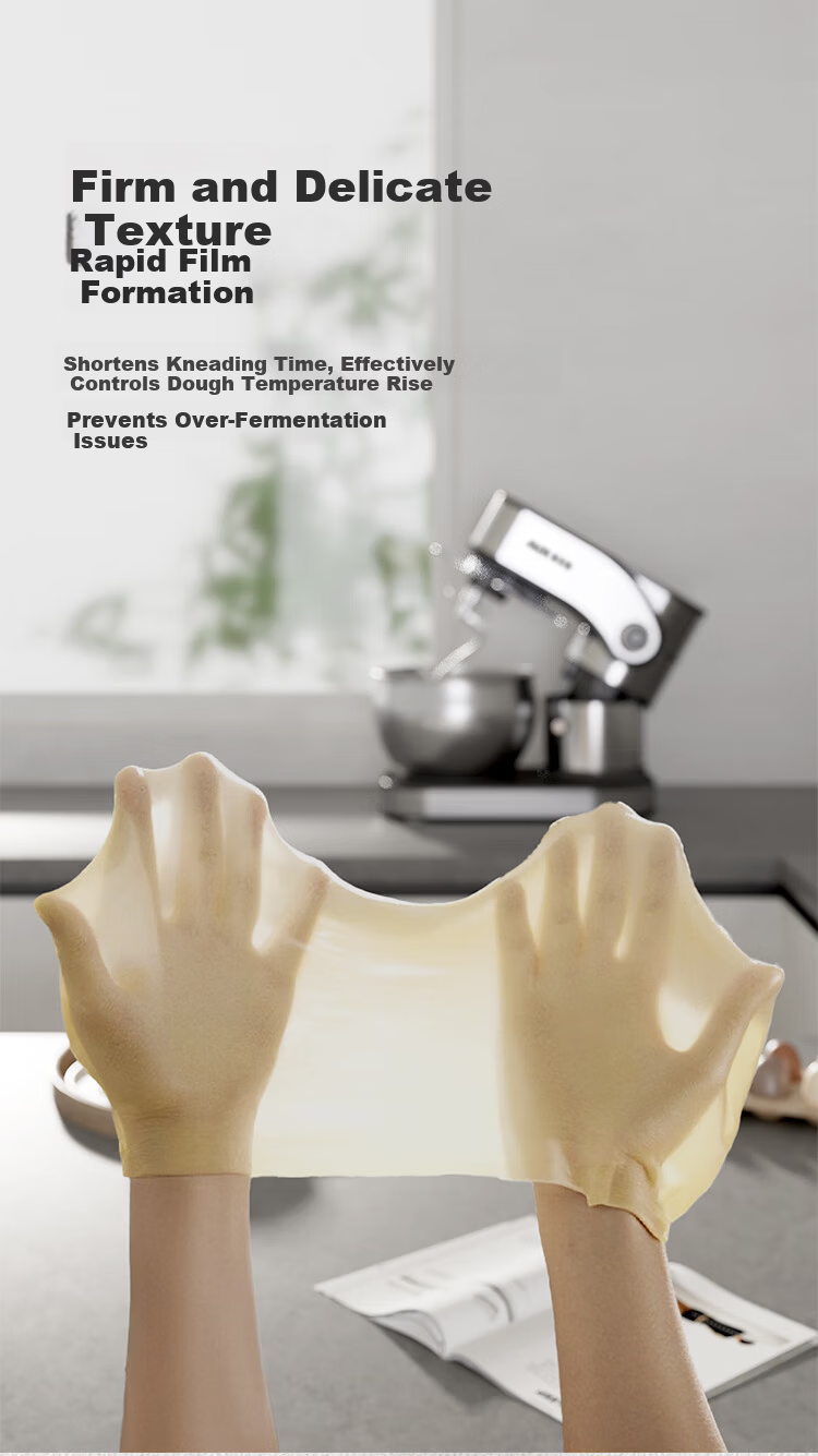 AUX 12L Commercial and Home Use Chef Machine Dough Kneader Multifunctional Stand Mixer Fully Automatic Egg Beater Cream Mixer 2000W Fast Film Formation SC-617EC 6