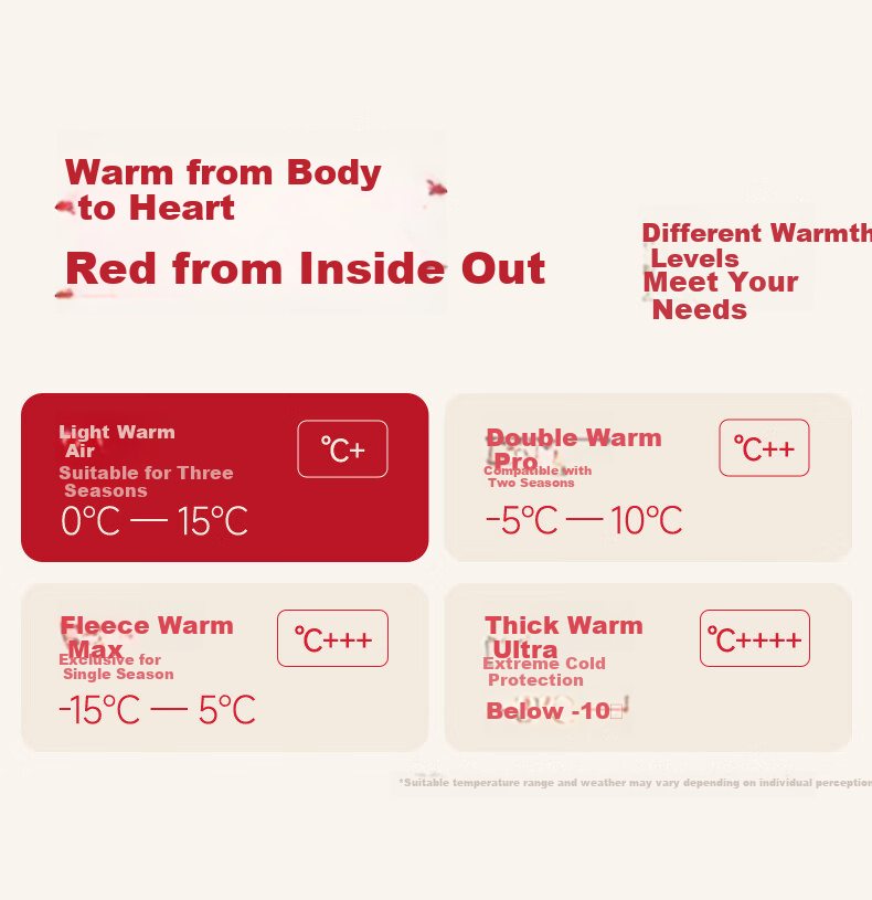 Miiow [100% Cotton Lucky Gift Box] Men's Autumn Thermal Underwear Set Pure Cotton Red Warm Long Johns for the Year of the Horse 2