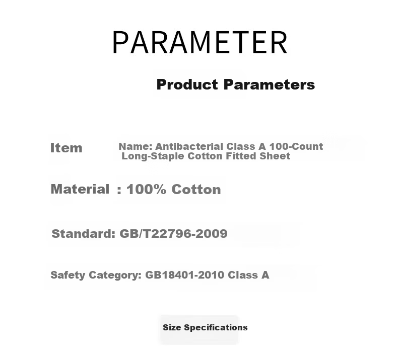 AMOR Antibacterial Class A, 100 Pieces, Satin Fitted Sheet, Single Mattress Protector Cover, Pure Cotton, Phantom Grey, 1.5x2 Meters 20