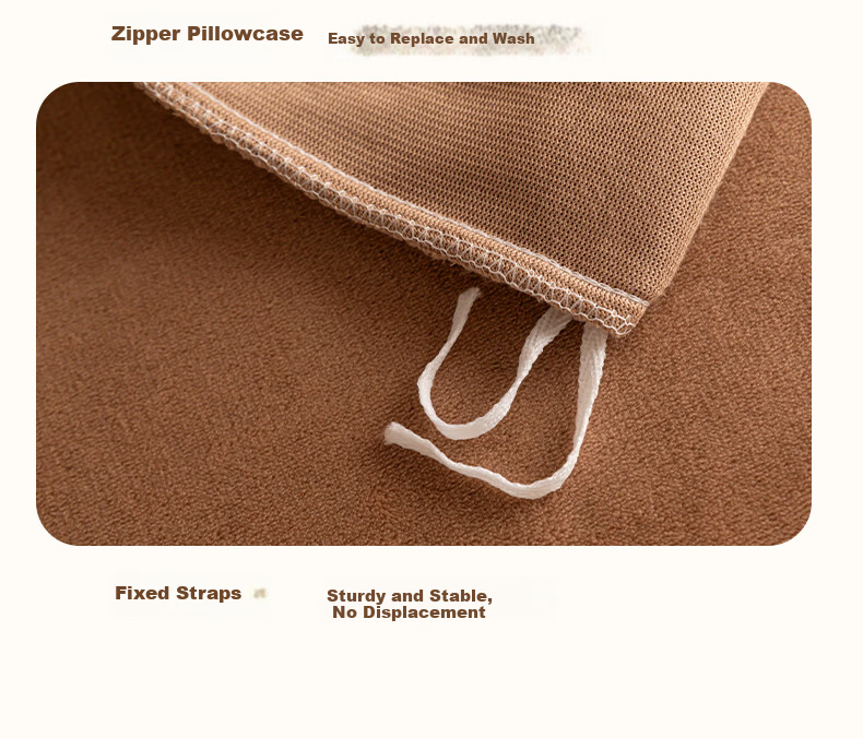 Hengyuanxiang Milk Velvet Four-Piece Bedding Set Thickened Fleece Warm Quilt Cover 220*240cm Apricot Camel 13